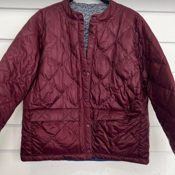 Womens LOLE Bomer Coat REVERSABLE - Picture 3 of 4